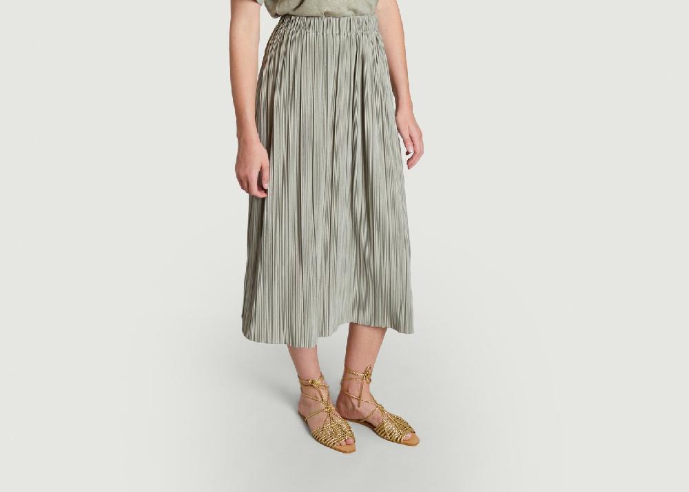 L'exception Jupe Uma Khaki Samsoe & Samsoe