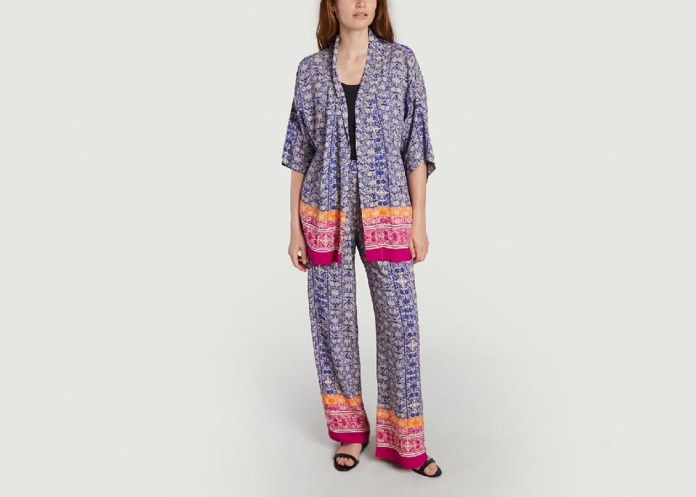 L'exception Kimono Tajimi Imprimé Tinsels