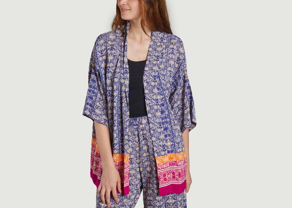 l'exception Kimono Tajimi Imprimé Tinsels