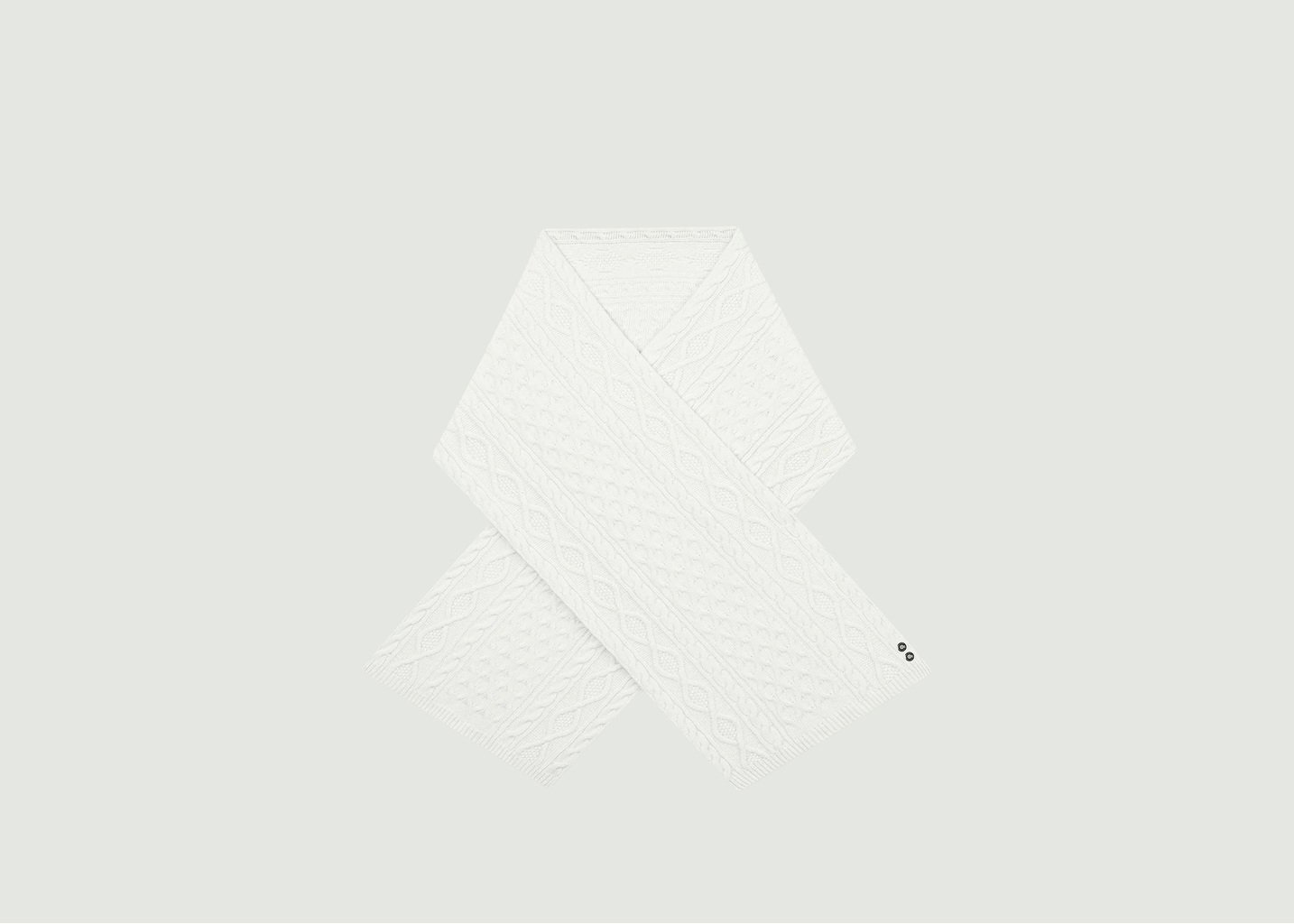 l'exception L'écharpe Telemark Ecru Ron Dorff