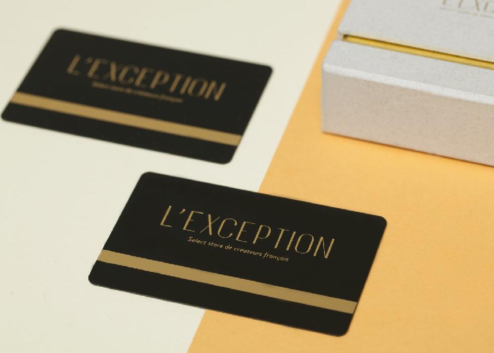 L'exception La Carte Cadeau Blanc L'Exception