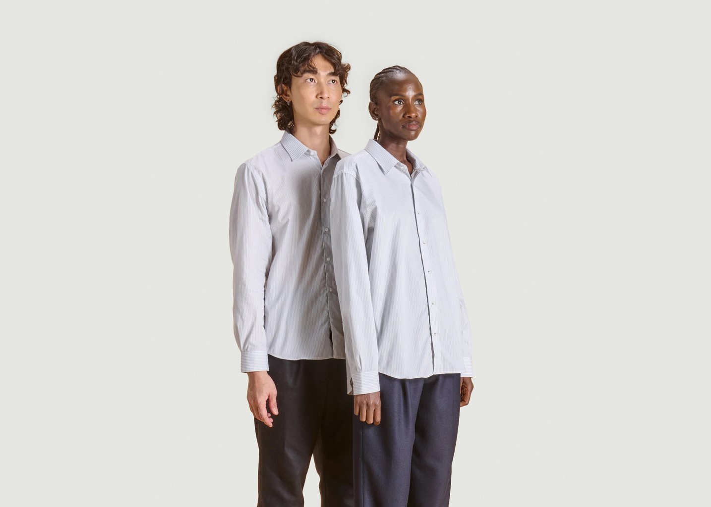 L'exception La Chemise Émile Bleu Clair Soubacq