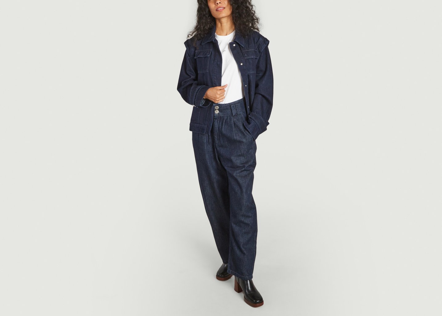 L'exception La Veste En Denim Denim Chez Nous