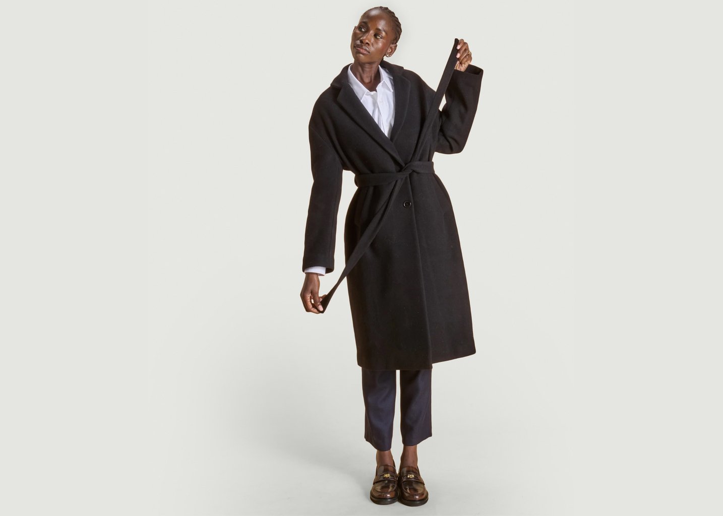 L'exception Le Manteau Vendôme Noir Soubacq