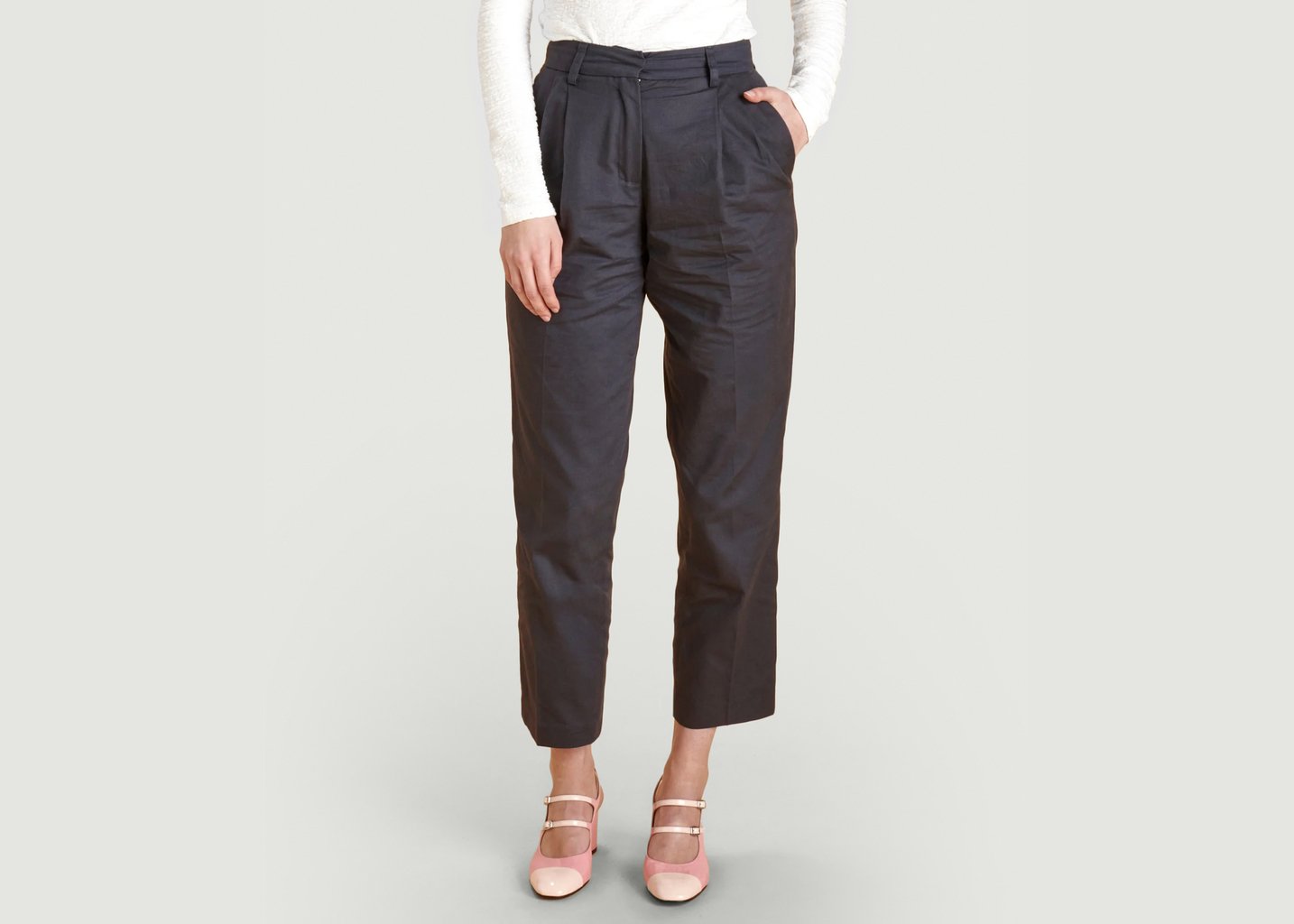 l'exception Le Pantalon Femme N°1 Noir Soubacq