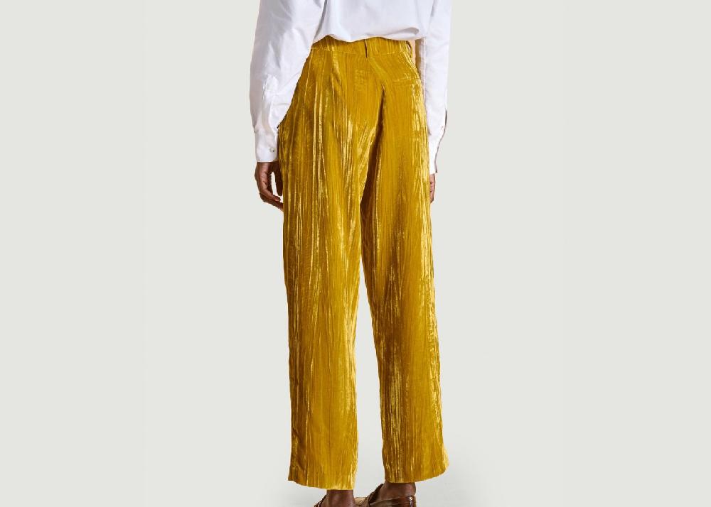 L'exception Le Pantalon Sadie Moutarde Soubacq
