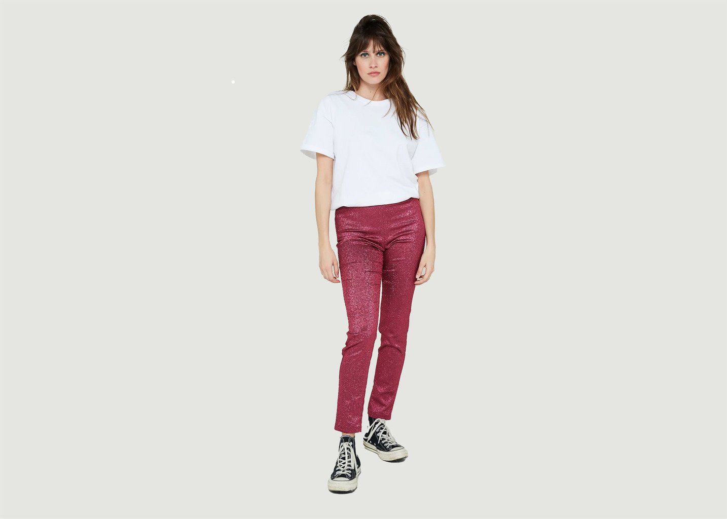 l'exception Legging Vero Glacis Rose Modetrotter