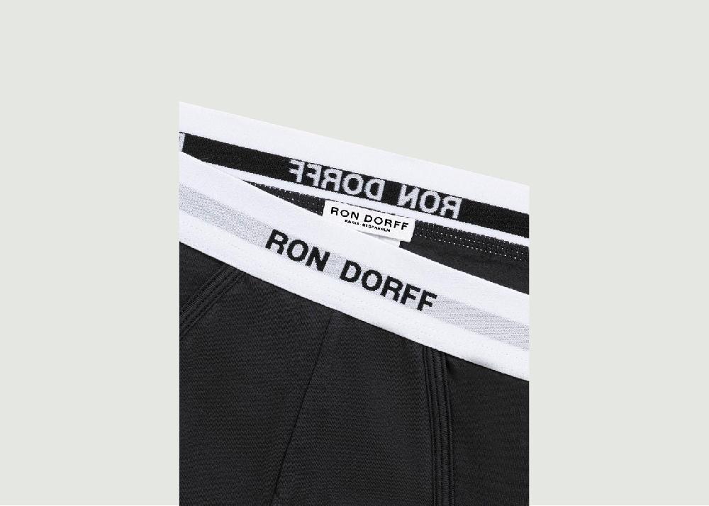 L'exception Lot De Slips Y Front Noir Ron Dorff