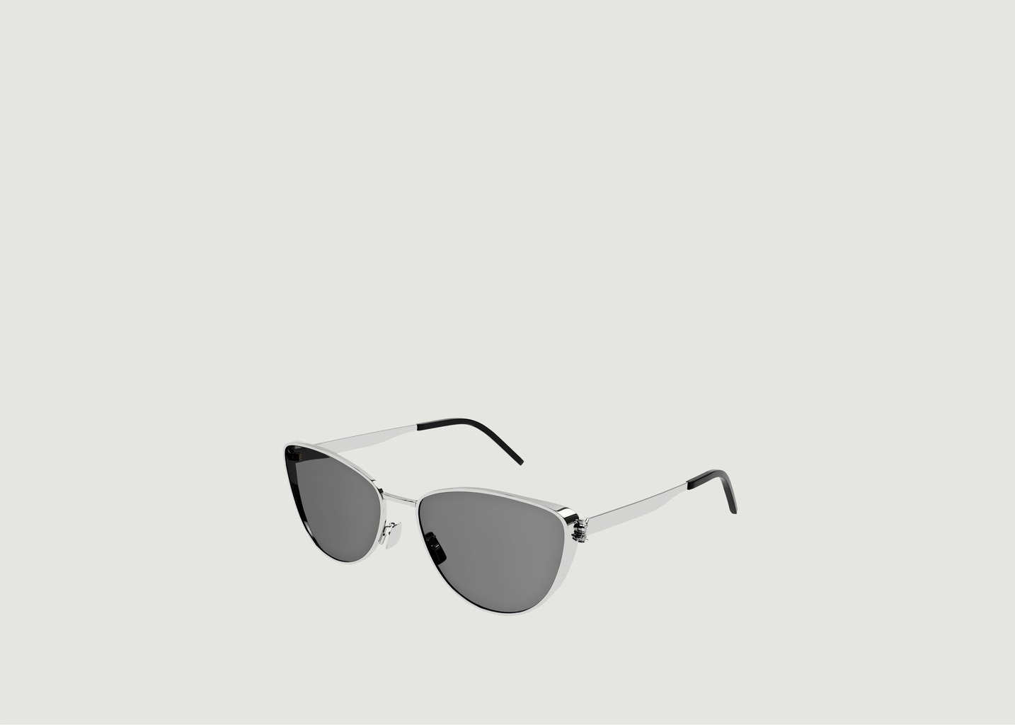 l'exception Lunettes argent Argent Saint Laurent