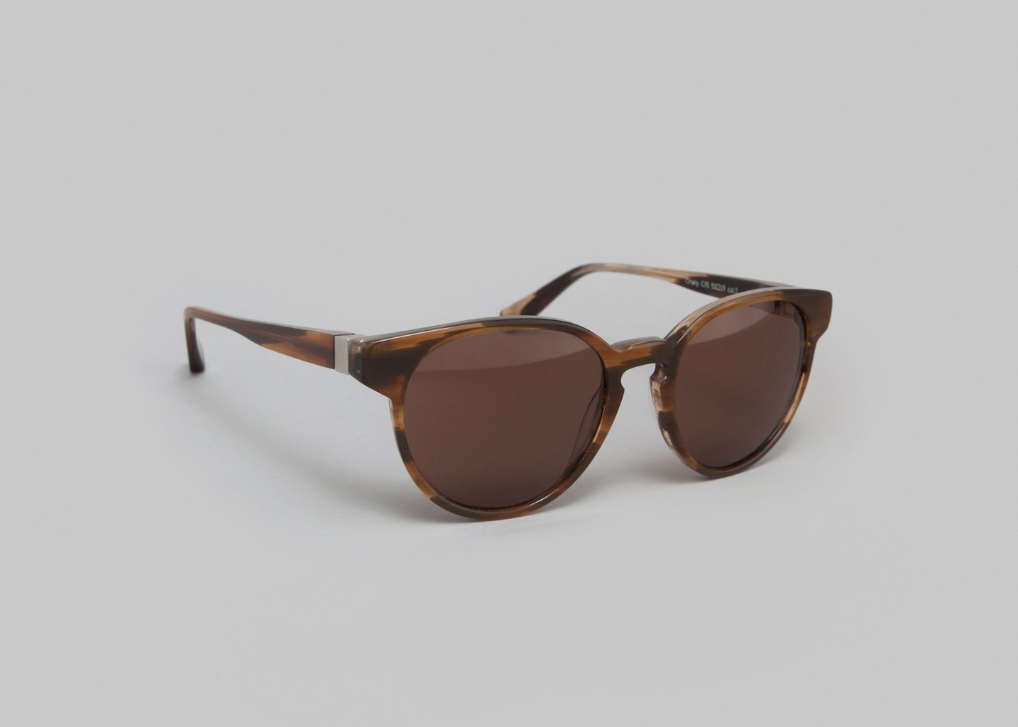 l'exception Lunettes Charlie Marron Baars