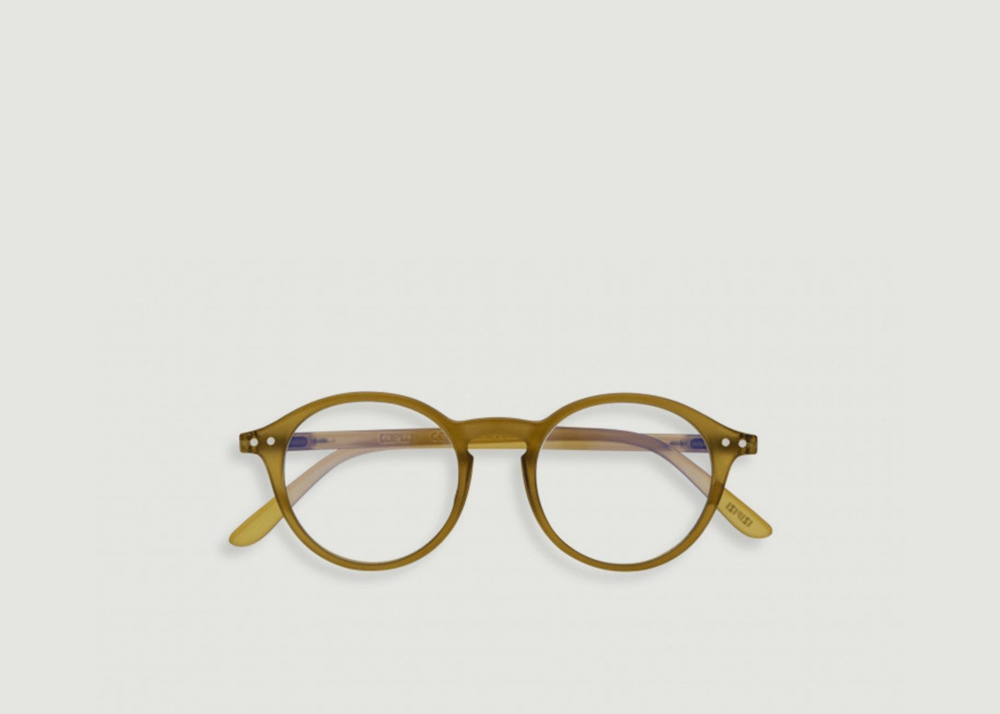 l'exception Lunettes Screen ronde Blanc Izipizi