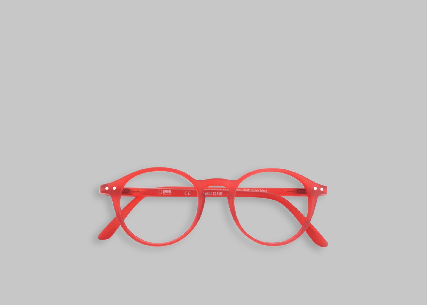 l'exception Lunettes Screen Ronde Rouge Izipizi