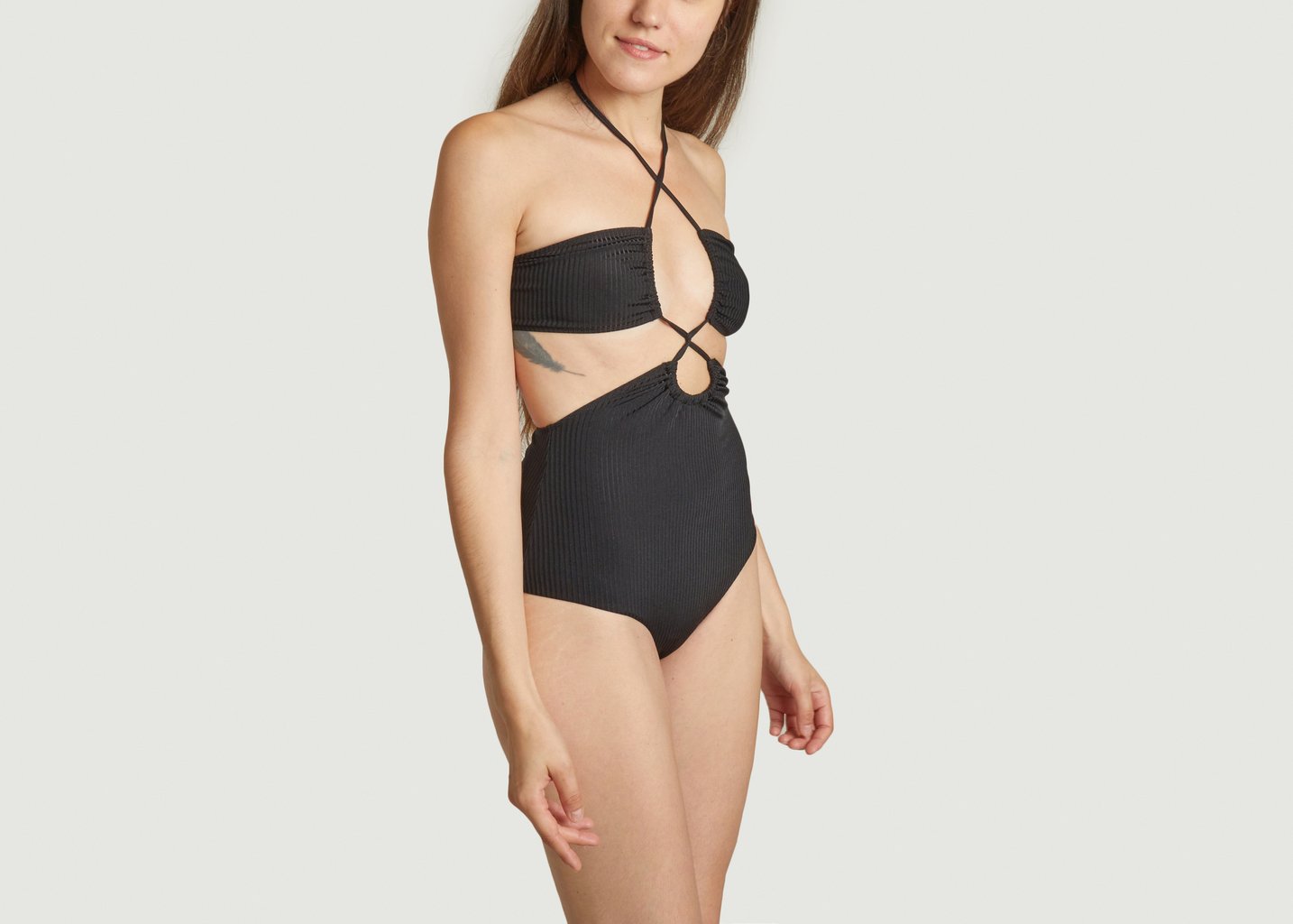 L'exception Maillot De Bain Davina Noir Albertine