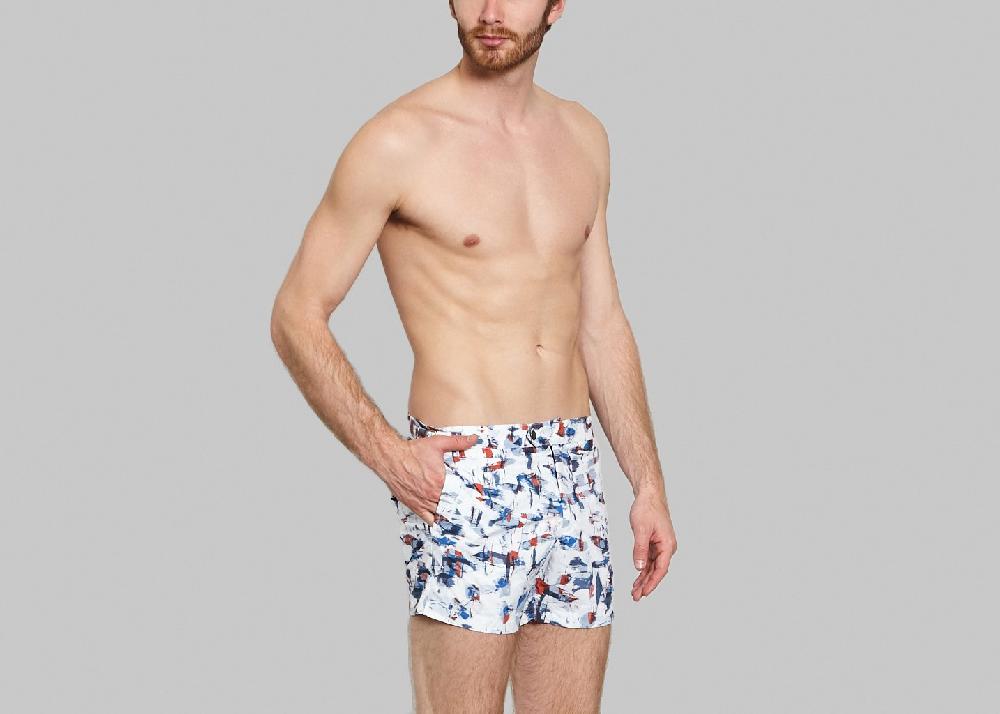 L'exception Maillot Paint Blanc Swim Ology