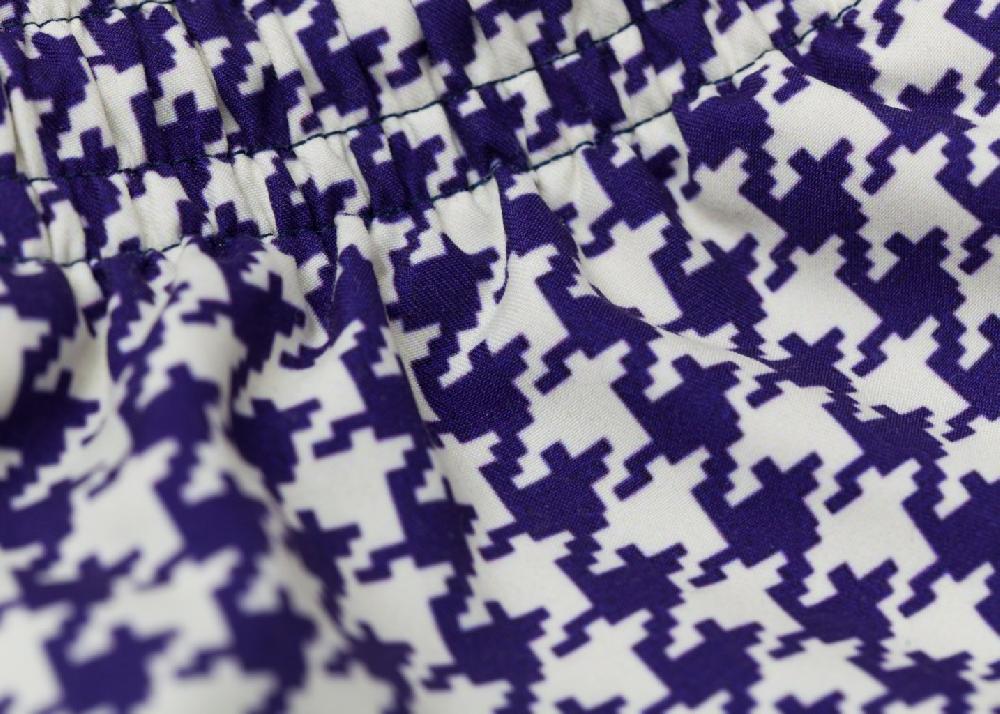 L'exception Maillot Woven Violet Château Landon