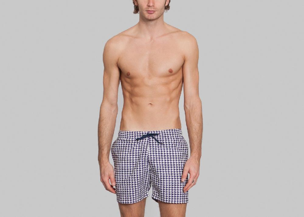l'exception Maillot Woven Violet Château Landon