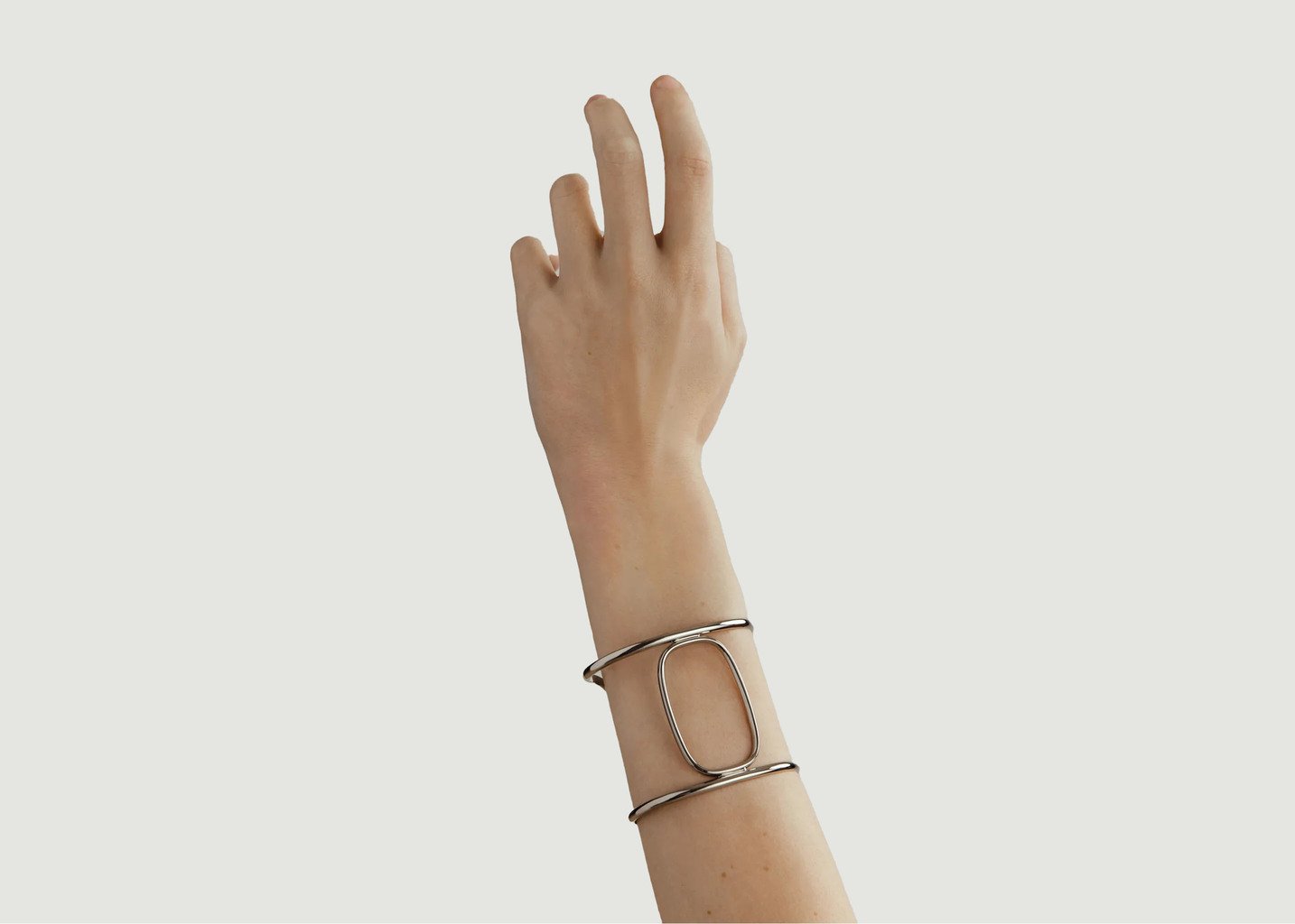 L'exception Manchette Kissy 01 Argent Octogony