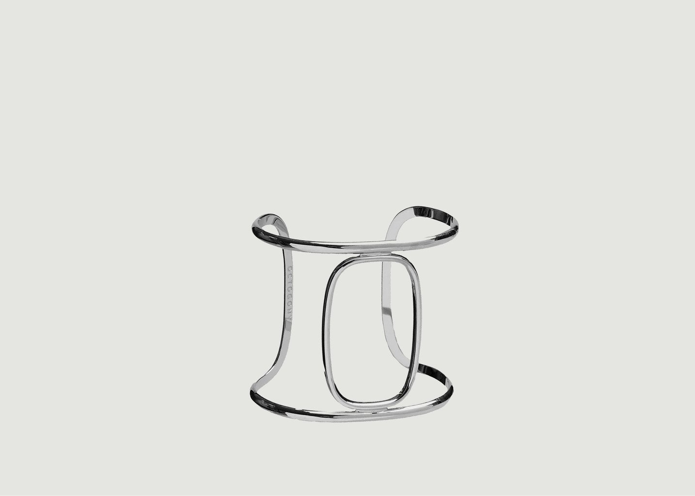 l'exception Manchette kissy 01 Argent Octogony