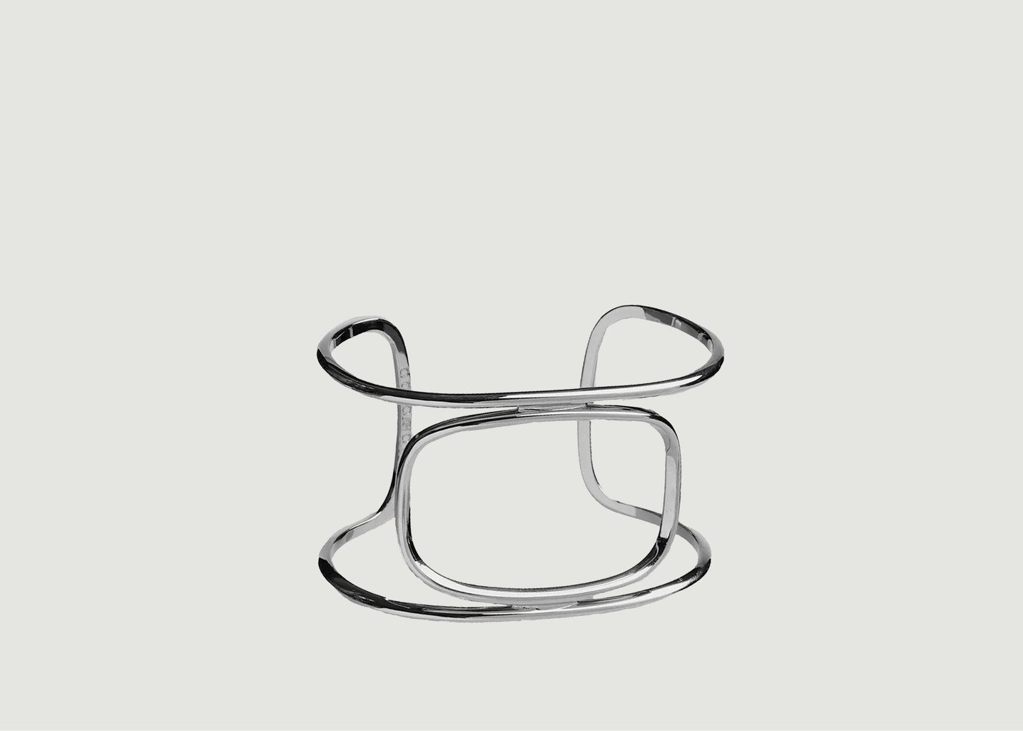 l'exception Manchette kissy 02 Argent Octogony