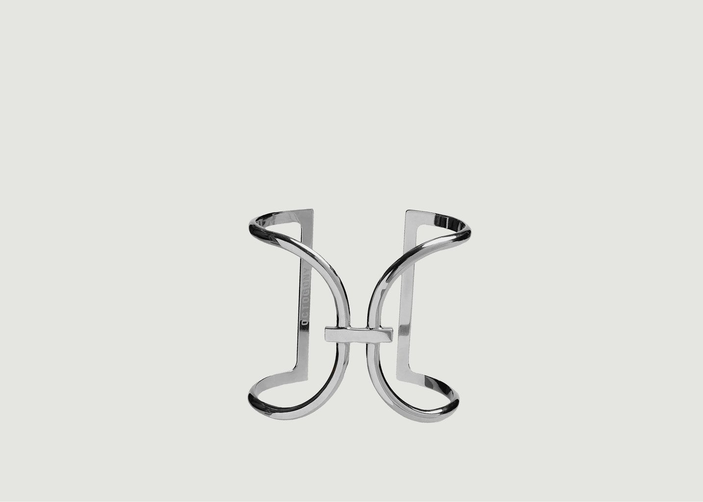 l'exception Manchette kissy 03 Argent Octogony