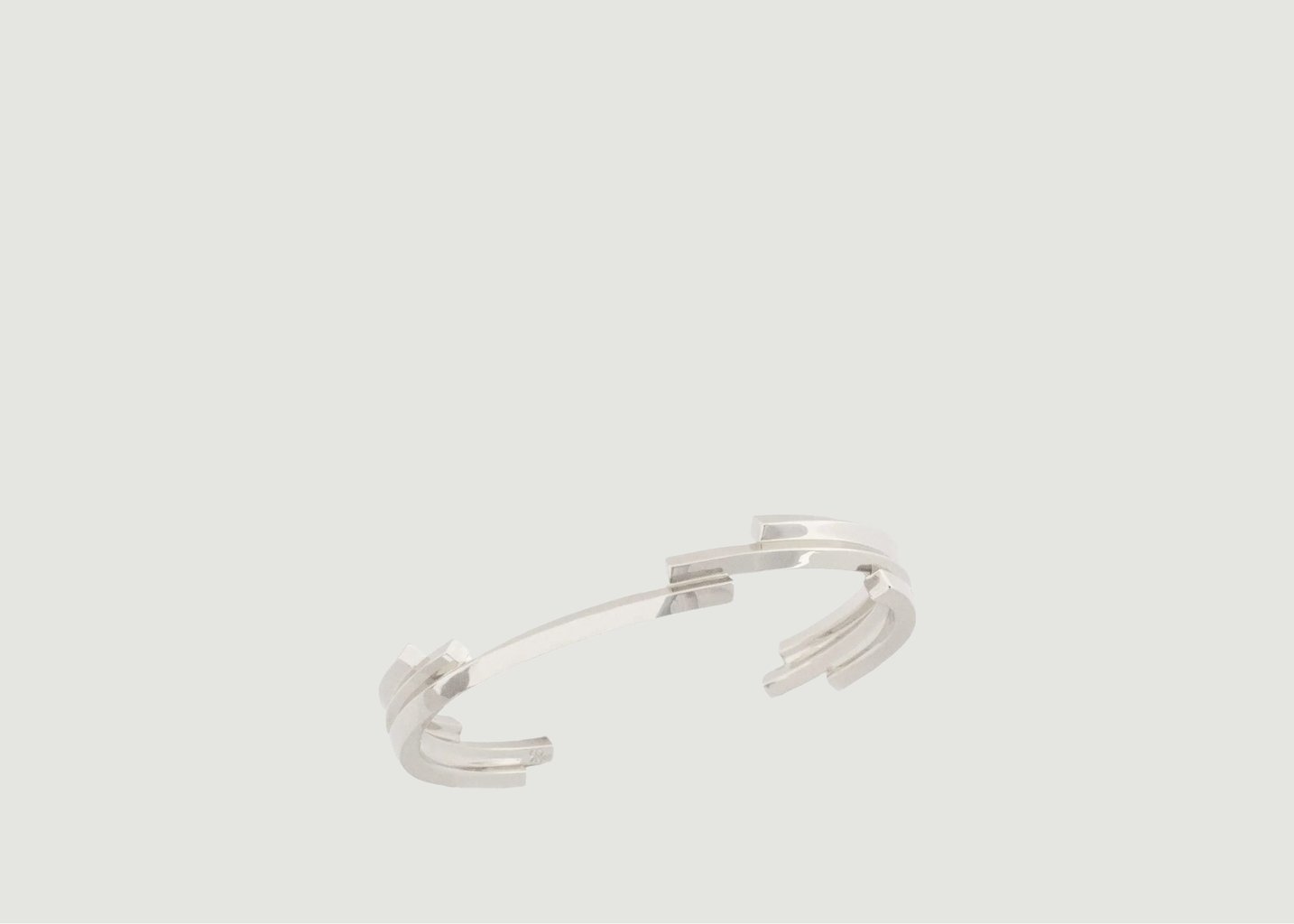 l'exception Manchette Plasma Argent Aerea Studio