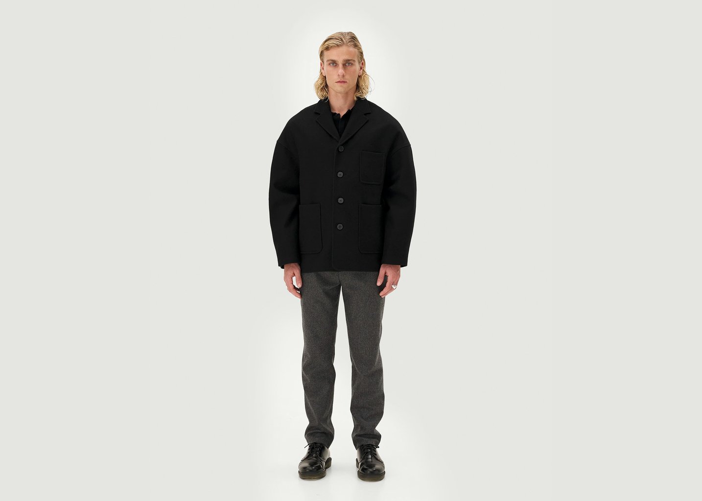 L'exception Manteau Antwerp Noir Noyoco