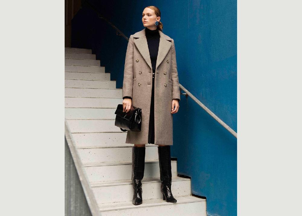 L'exception Manteau Bastille Taupe 17H10