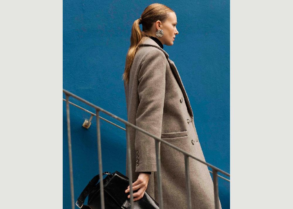 L'exception Manteau Bastille Taupe 17H10