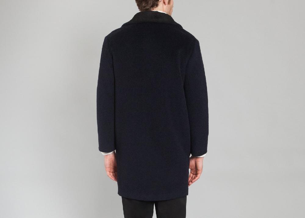 L'exception Manteau Gabriel Bleu Marine Ly Adams