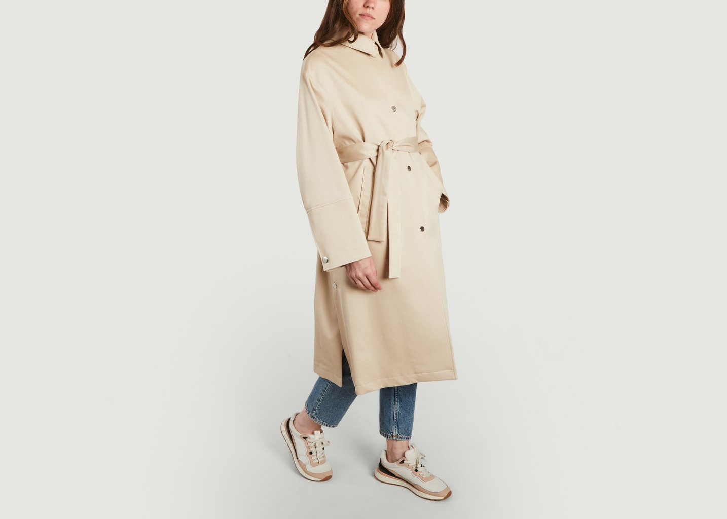 L'exception Manteau Gala Ferrari Sable Roseanna