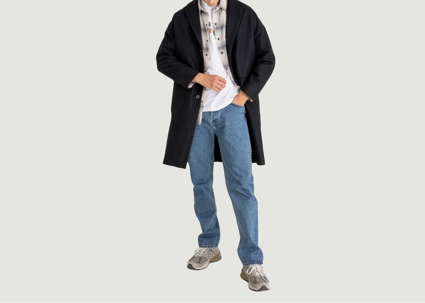 L'exception Manteau Genoa Encre Noyoco
