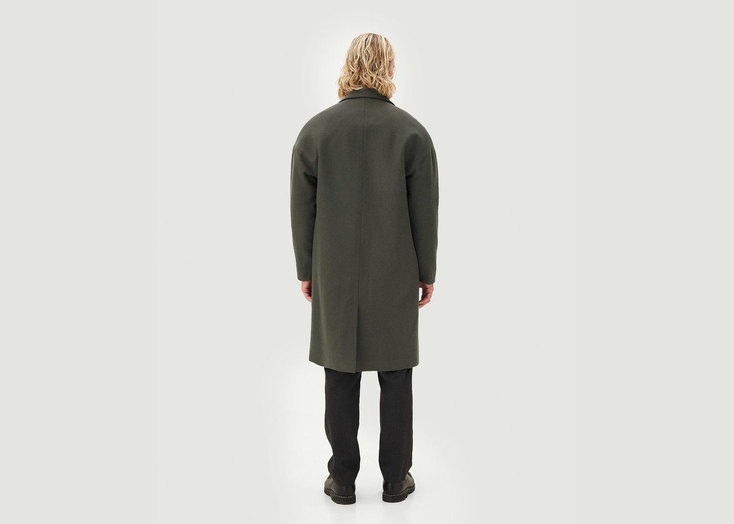 L'exception Manteau Genoa Vert Foncé Noyoco