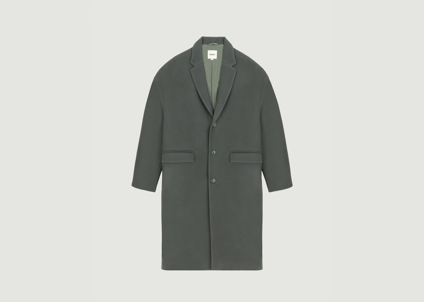 l'exception Manteau Genoa Vert Foncé noyoco