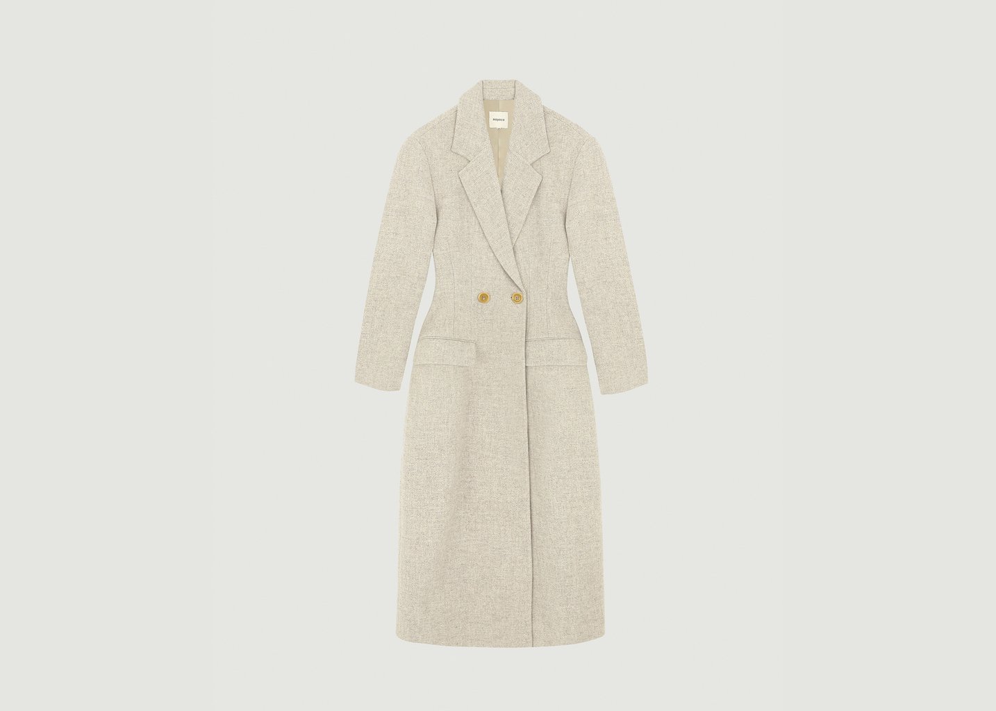 l'exception Manteau Gunn Naturel noyoco