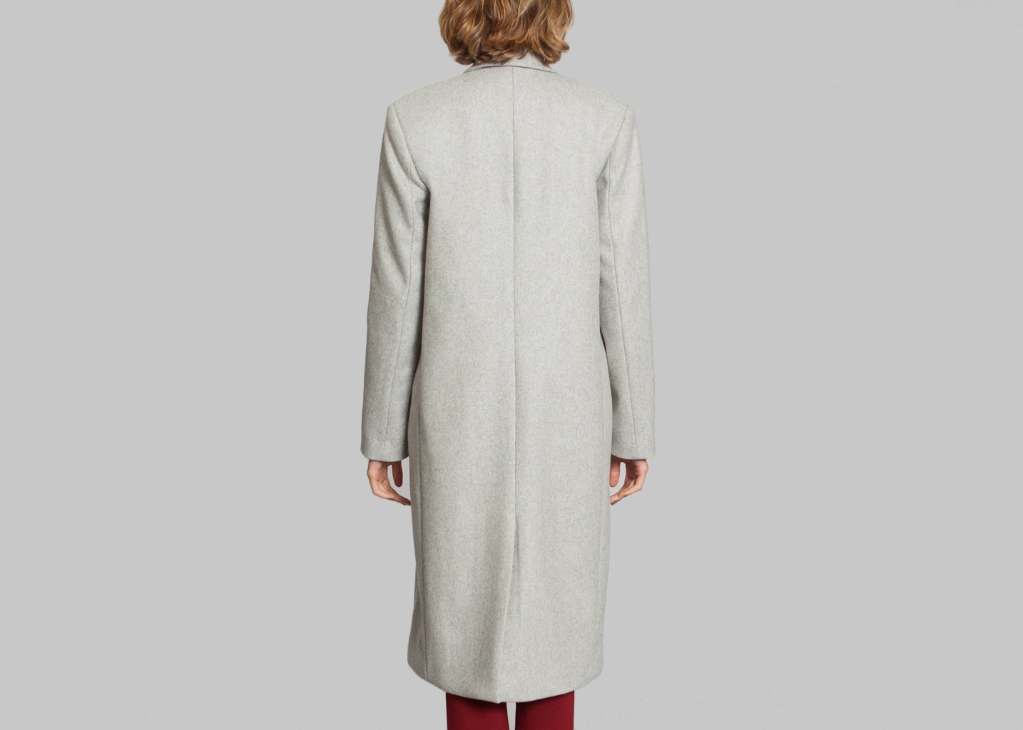 L'exception Manteau Homme Gris Léger Monographie
