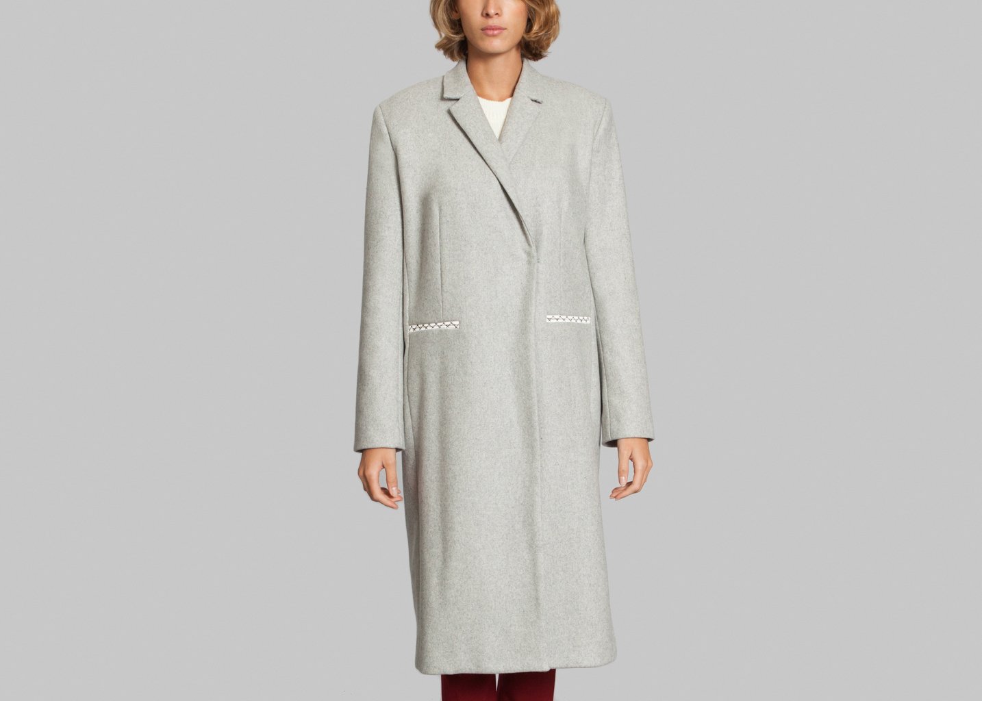 l'exception Manteau Homme Gris Léger Monographie