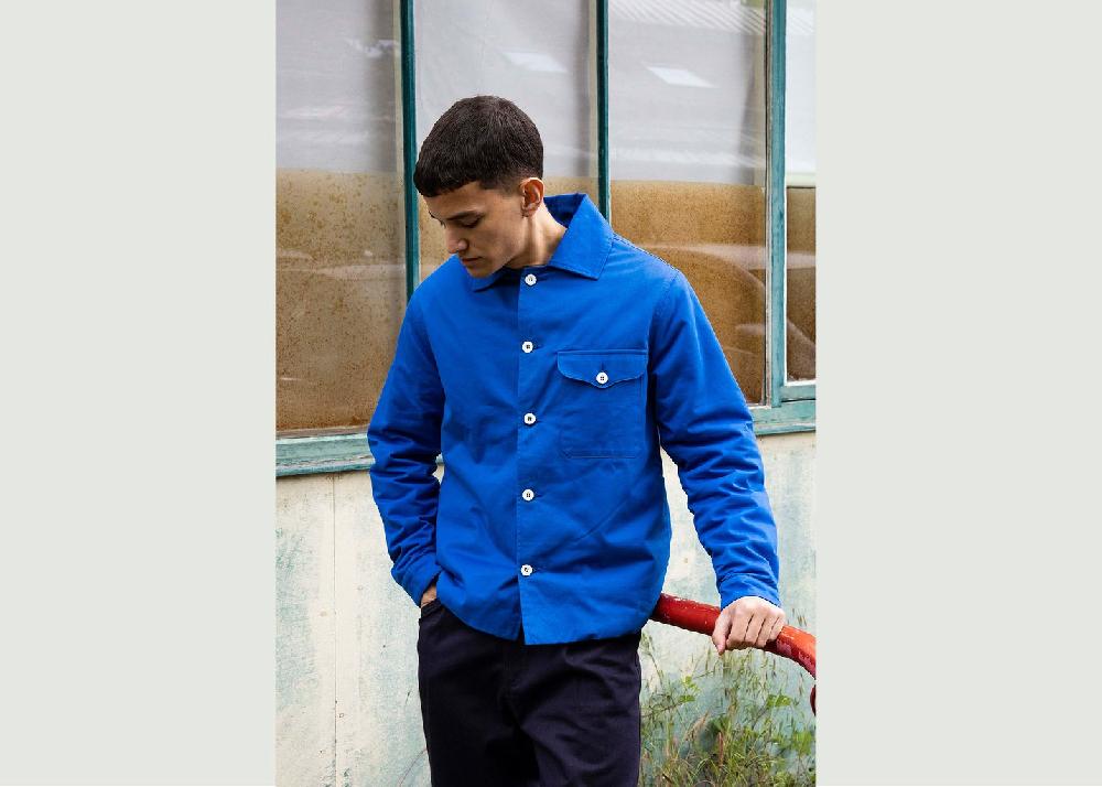 l'exception Manteau Joaquin Bleu Roi Misericordia