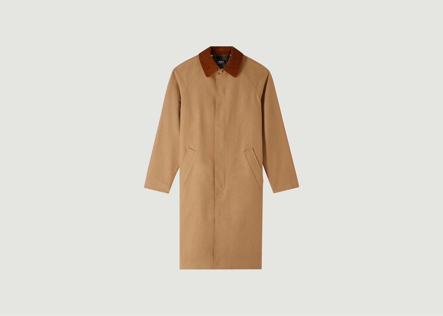l'exception Manteau Mac Gaspard Beige APC Paris