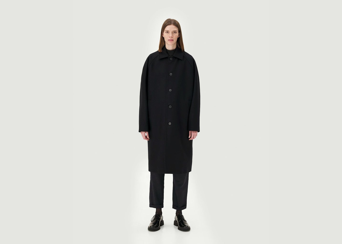 L'exception Manteau Mac Mayfair Bleu Marine Noyoco