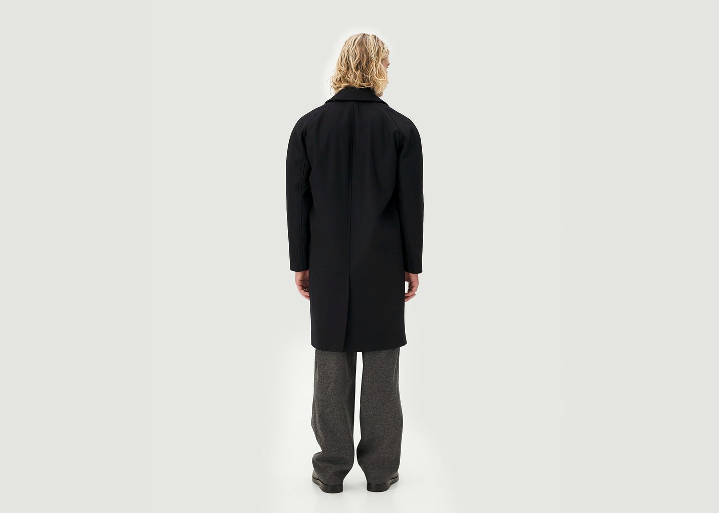 L'exception Manteau Mac Mayfair Bleu Marine Noyoco