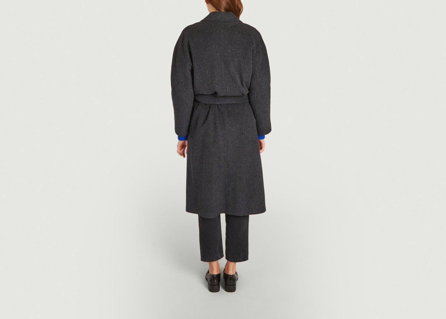 L'exception Manteau Max Folk Gris Roseanna