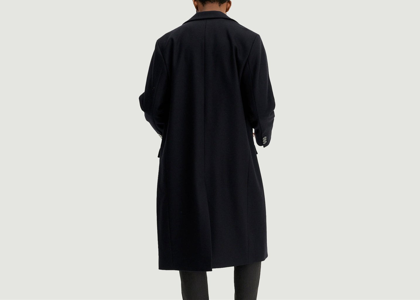 L'exception Manteau Osana Bleu Marine Noyoco