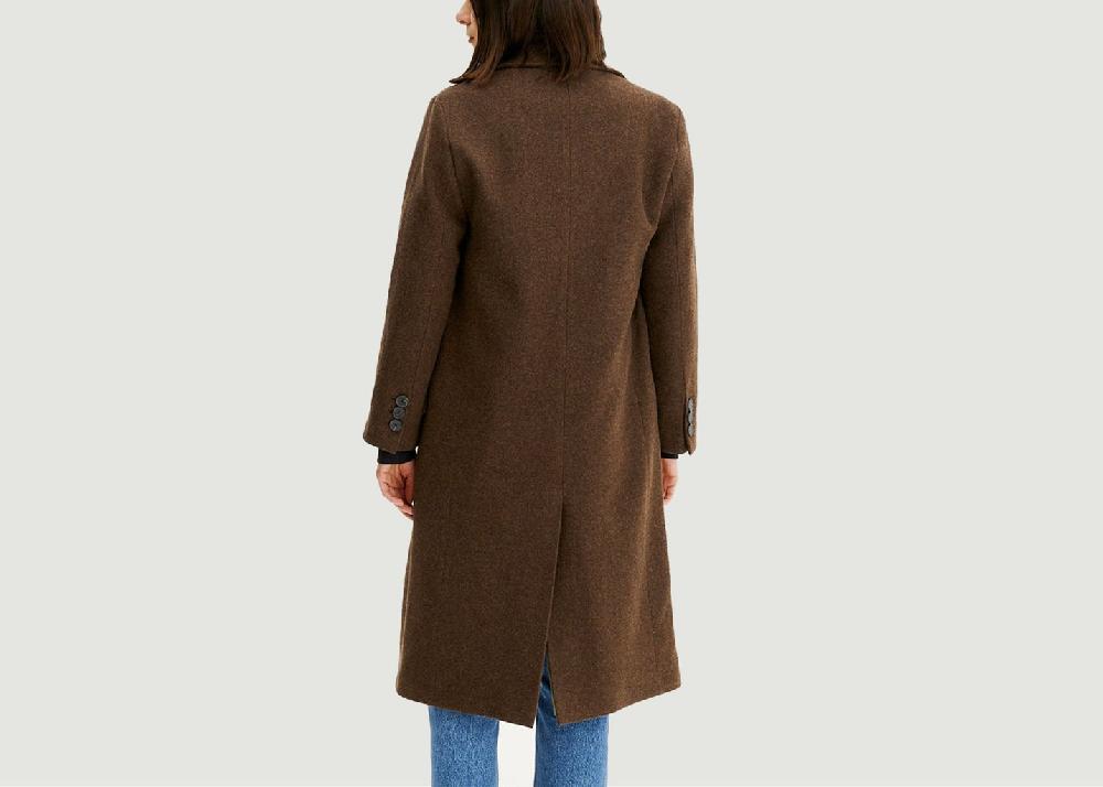 L'exception Manteau Osana Marron Noyoco