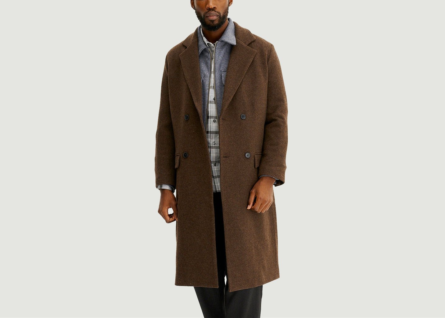 L'exception Manteau Osana Marron Noyoco