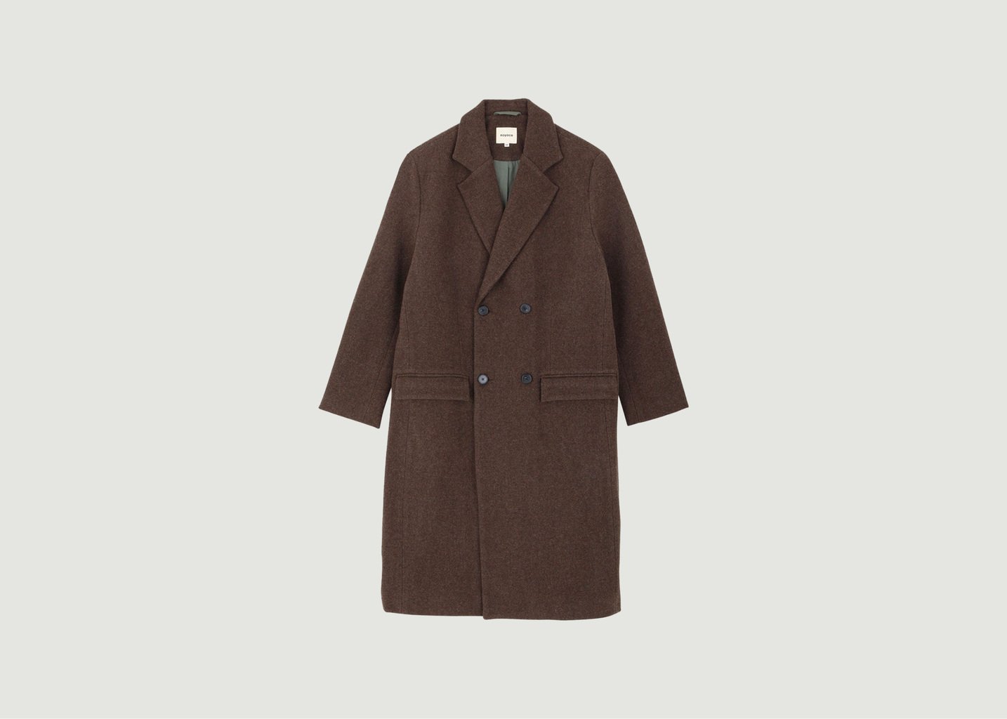 l'exception Manteau Osana Marron noyoco