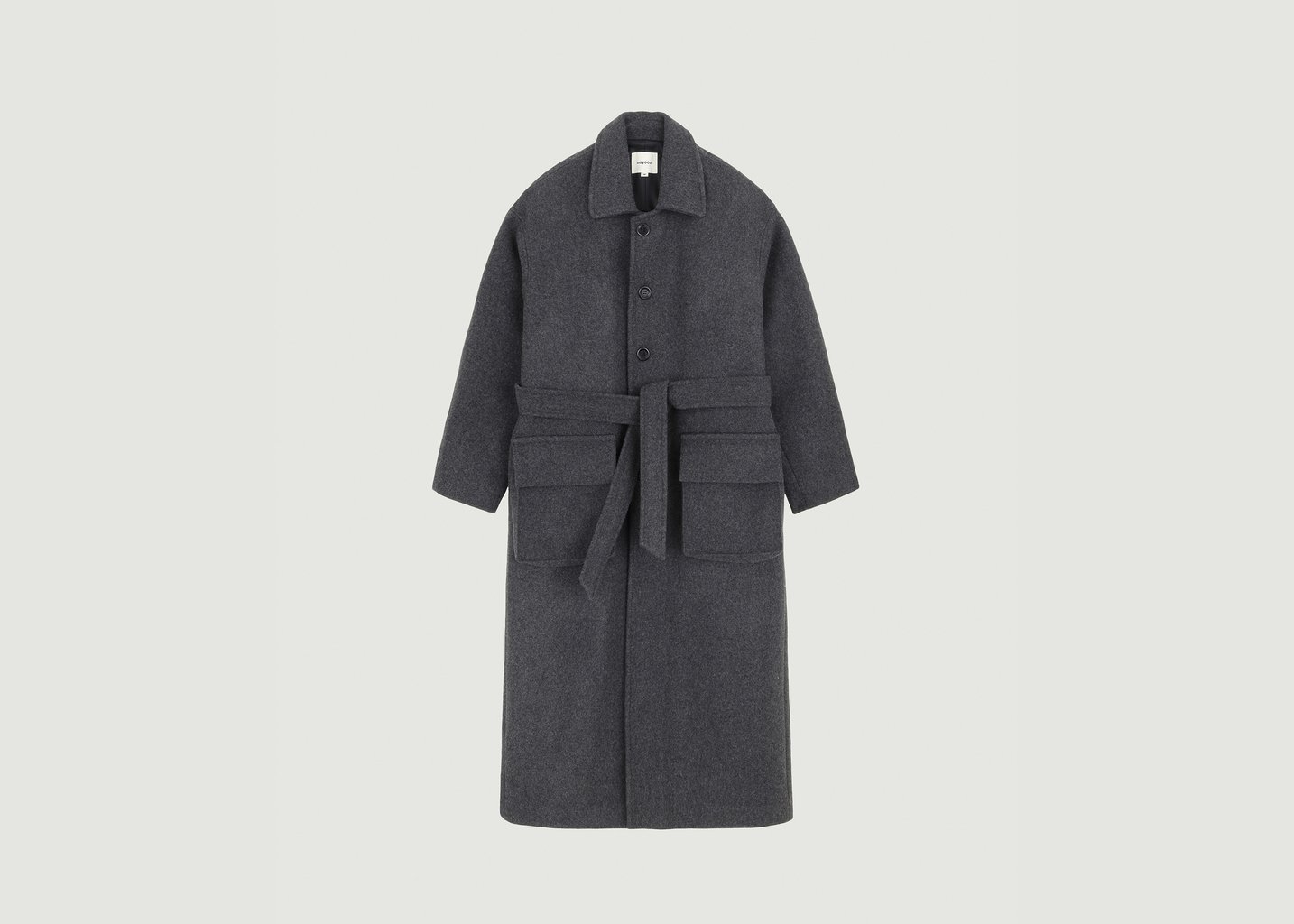 l'exception Manteau Sarvik Gris noyoco