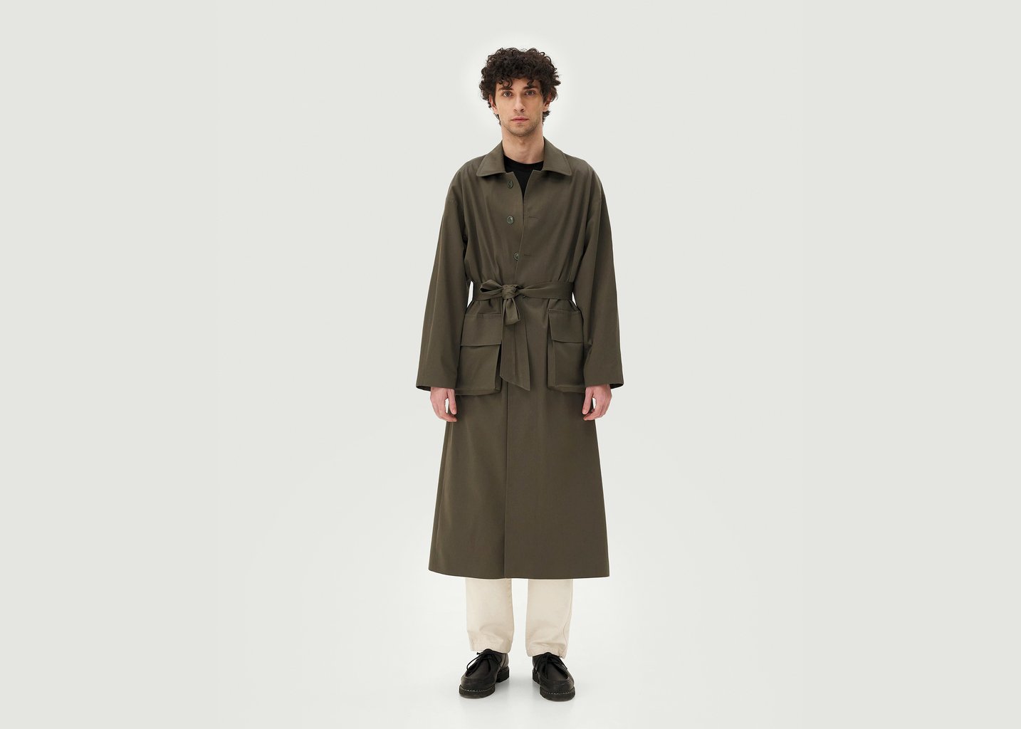 L'exception Manteau Sarvik Khaki Noyoco
