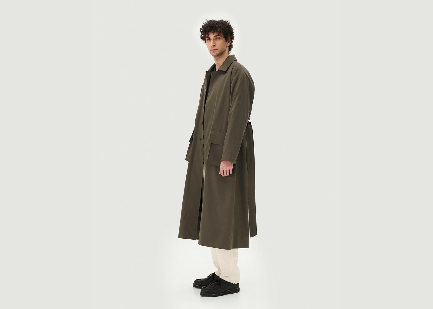 L'exception Manteau Sarvik Khaki Noyoco