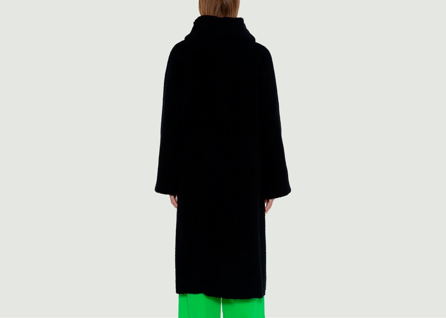 L'exception Manteau Variable Noir Maison Lener