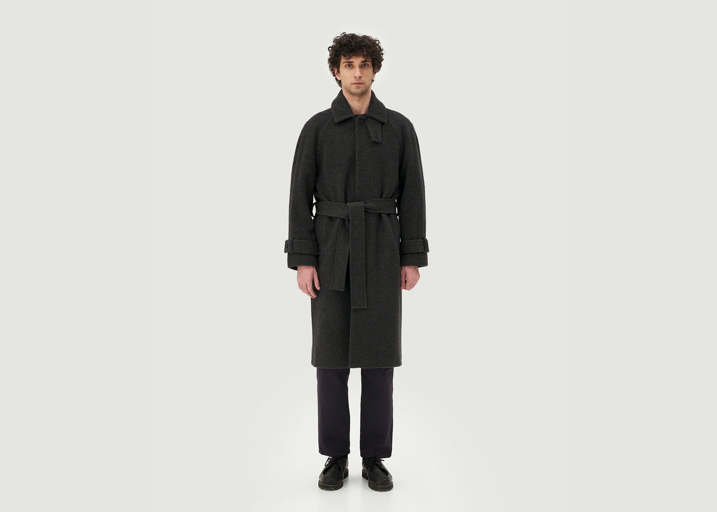 L'exception Manteau Verlaine Anthracite Noyoco